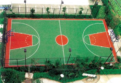 塑胶篮球场